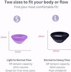 KAVODA microwavable sterilizer cup and menstrual gel wash bottle.