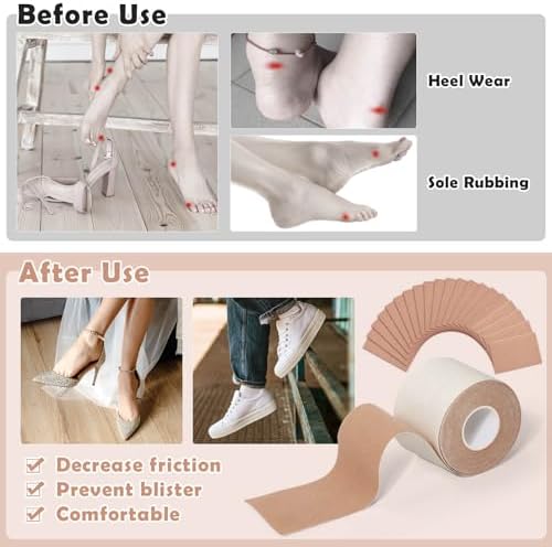 Comparison of Jupwalz moleskin roll and pre-cut sheets for versatile foot care.