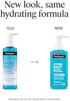 Gentle hydrating cleanser boosting moisture while removing dirt and oil