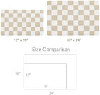 Ralxion checkered pet placemat for cats and dogs