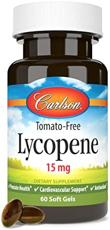 Gluten free lycopene softgels without artificial preservatives for men's health