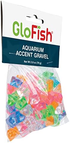 Comparison of GloFish accent gravel gems texture
