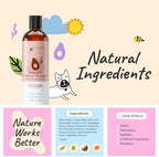 Healthy dog coat after using natural organic pet shampoo