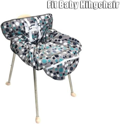 PandaEar padded baby travel seat shield close up texture