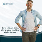 Side view of Sunkiss incontinence underwear highlighting the leak guards.