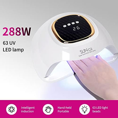 Top view of Mirage Layon professional UV light for gel nails