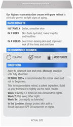 Dermatologist tested retinol moisturizer paraben-free gentle formula