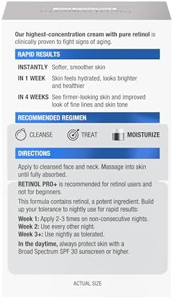 Dermatologist tested retinol moisturizer paraben-free gentle formula