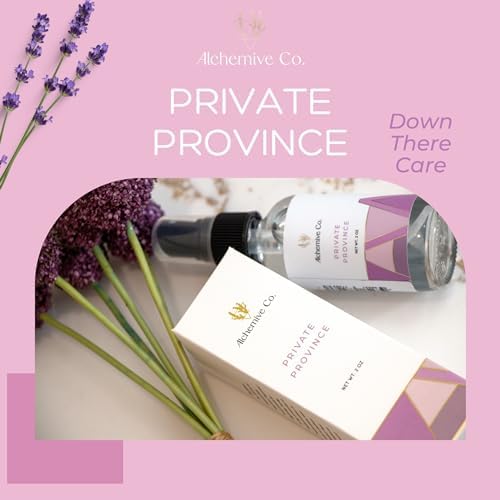 Organic intimate deodorant mist with lavender and geranium essential oils for women.