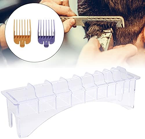 Taidda hair clipper guide comb container placed on a modern grooming station countertop setup