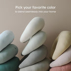 Authentic Snuggle Me organic pillow packaging and branding