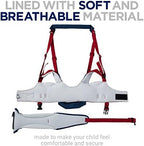 Child learning walk support trainer tool with safety buckles