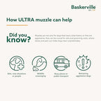 Baskerville Ultra Dog Muzzle worn by a large dog