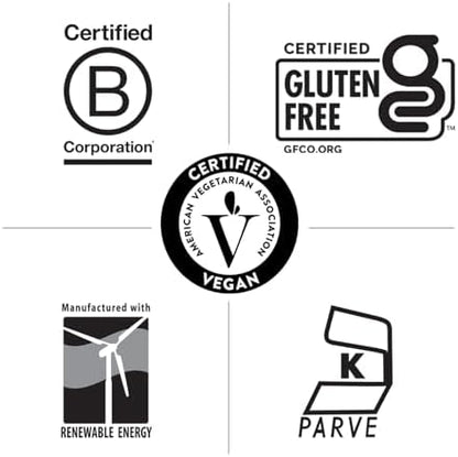 Country Life L-Lysine Advanced vegan and gluten-free certification labels