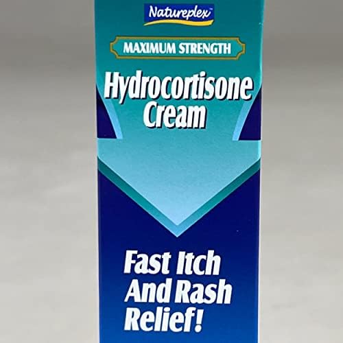 Natureplex 1 percent hydrocortisone tubes for eczema treatment