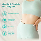 Huatinent body shaping care patch ingredients label detail