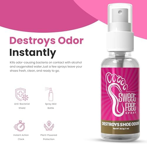 Eco-friendly shoe perfume spray with natural botanical extracts