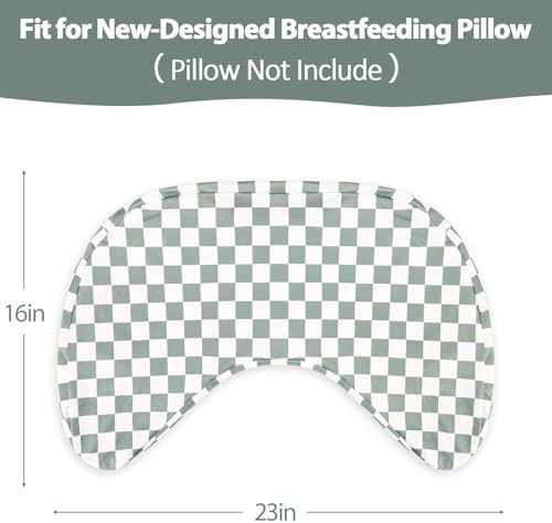 Swesen Dilimi nursing pillow cover folded for storage