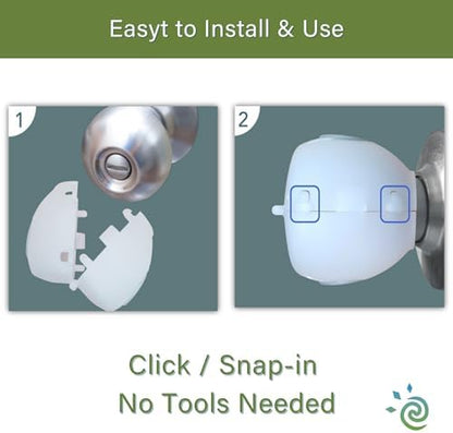 Heart of Tafiti snap-in design door handle covers