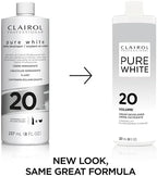 Clairol Professional 20 Volume Developer bottle branding