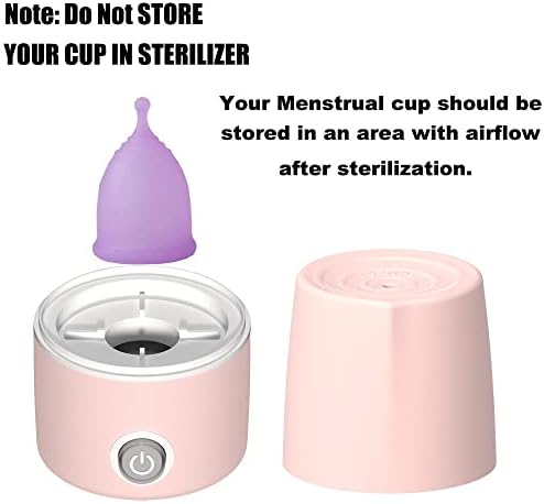 Compact electric steam sterilizer for feminine hygiene products in India