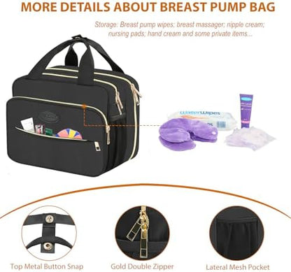 Side profile of Piioser breast milk storage bag