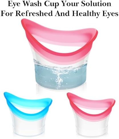 ValueBargain eye rinse cups used for removing makeup and dust irritants.