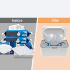 Runhike wipes dispenser placed on a bathroom counter as decor