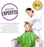 Imported USA lice prevention shampoo and conditioning spray on white background