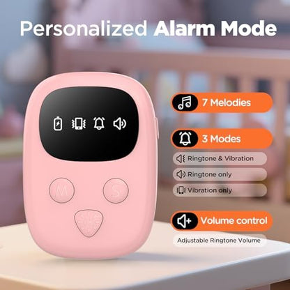 Wireless sensor clipped to undergarments demonstrating comfortable fit for kids.