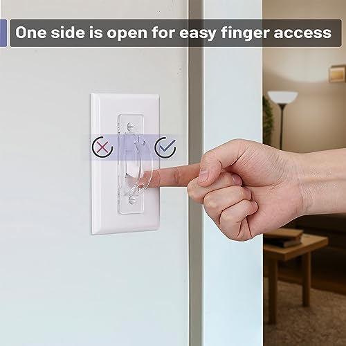 Toggle switch safety shield for home and office