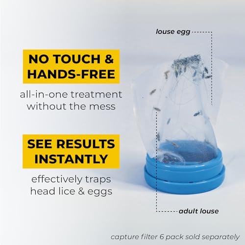 V-Comb A1 natural lice solution package with disposable capture filters