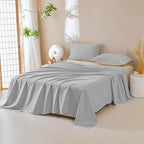 Premium imported TPU waterproof sheet liner guarding a mattress from pets.