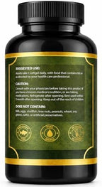 Marq Nutrition lemon flavored plant based omega 3 capsule closeup