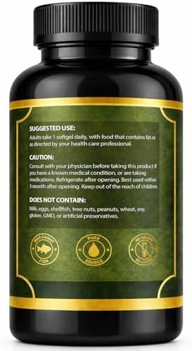 Marq Nutrition lemon flavored plant based omega 3 capsule closeup