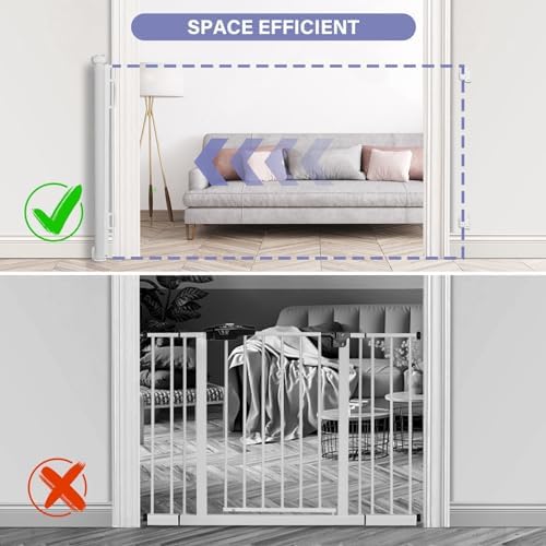 PRObebi indoor outdoor child safety gate locking mechanism close up view
