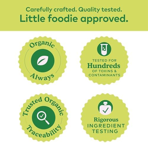 Plum Organics 18 pack baby food pouches for on-the-go