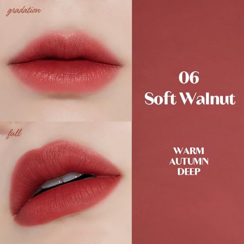 Etude waterproof lip stain applicator brush close up view