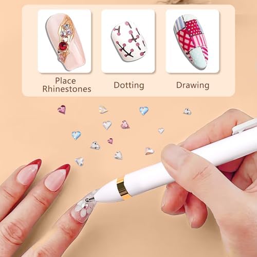 Professional nail art created with Honey Joy dotting pen