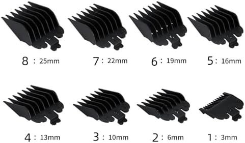 Detailed shot of the smooth rounded comb teeth designed for comfortable scalp contact