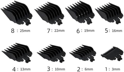 Detailed shot of the smooth rounded comb teeth designed for comfortable scalp contact