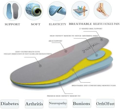 Vogana diabetic footwear for elderly men with extra wide opening.