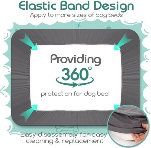 Greatbond waterproof pet mattress protector blocking liquid spills.