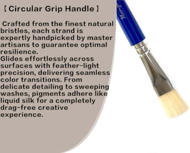 Mcenzinen multicolor arts and crafts supplies set for children showing different handle colors