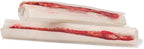 Back packaging of Dingo Dynostix 10-pack displaying product ingredients and feeding guidelines