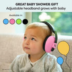 Close up of soft cushioning on Friday 7Care baby earmuffs