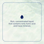Trace Minerals Research Ionic Fulvic Acid supplement label details and serving size
