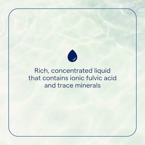 Trace Minerals Ionic Fulvic Acid 250 mg dropper showing metered measurement liquid