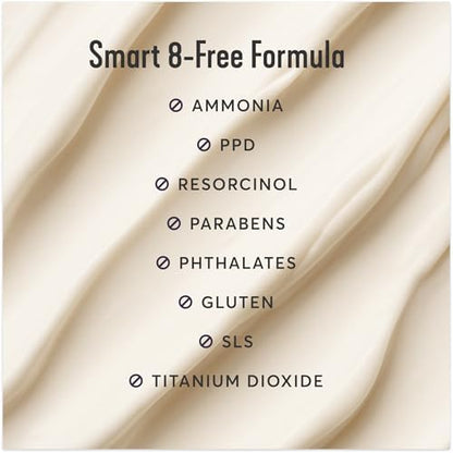 Detailed view of Madison Reed ammonia-free hair dye kit for gray roots