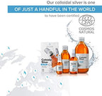 Institut Katharos bioactive hydrosol silver liquid amber glass packaging